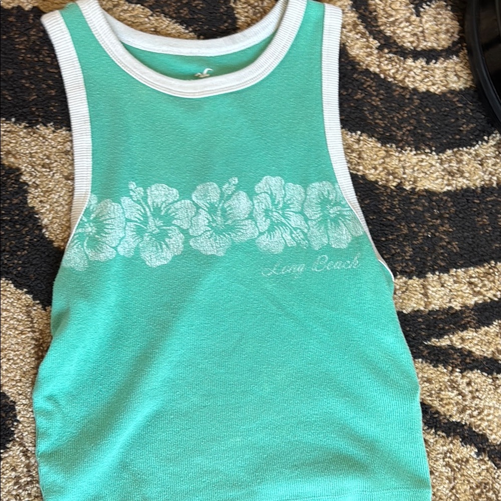 Kids Green Tank Top